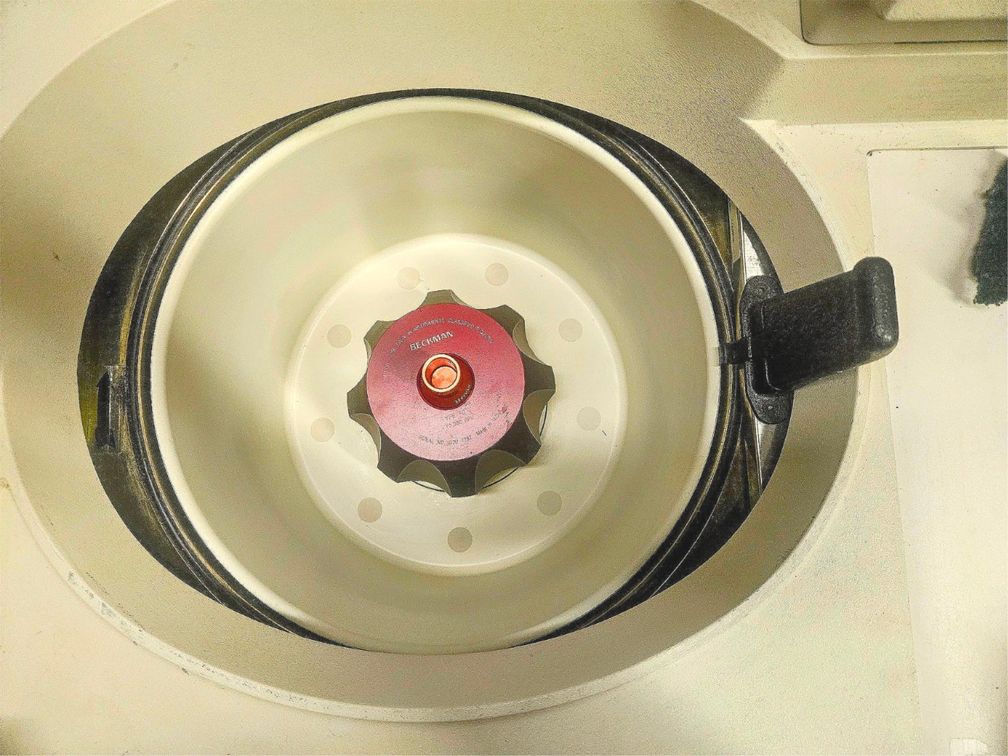 AVAILABLEINSTALL REFURBISHD BECKMAN OPTIMA L90K ULTRACENTRIFUGE ROTOR WATCHVIDEO