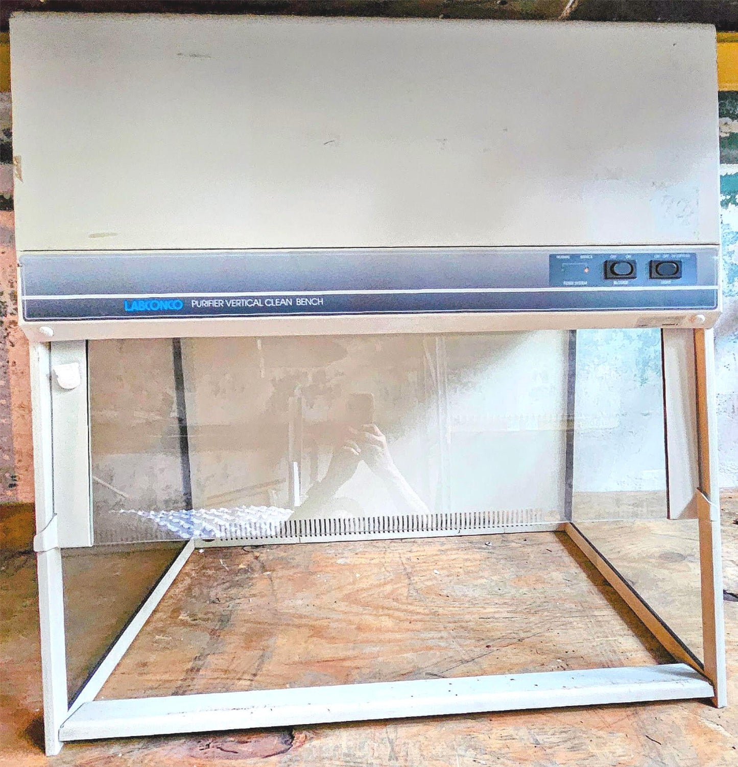 90DAYWARRANTY LABCONCO PCR WORKSTATION PURIFIER VERTICAL CLEAN BENCH HOOD 375001