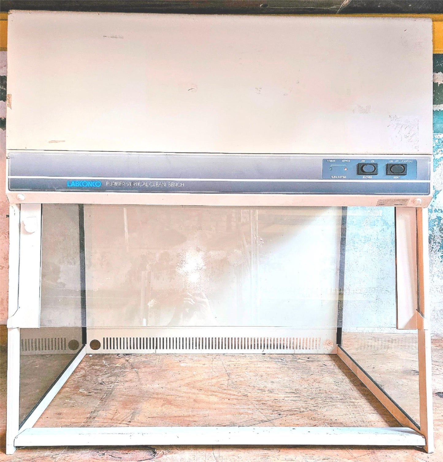 90DAYWARRANTY LABCONCO PCR WORKSTATION PURIFIER VERTICAL CLEAN BENCH HOOD 375001