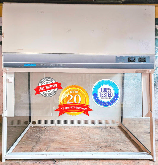 90DAYWARRANTY LABCONCO PCR WORKSTATION PURIFIER VERTICAL CLEAN BENCH HOOD 375001