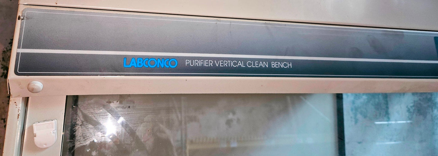 90DAYWARRANTY LABCONCO PCR WORKSTATION PURIFIER VERTICAL CLEAN BENCH HOOD 375001