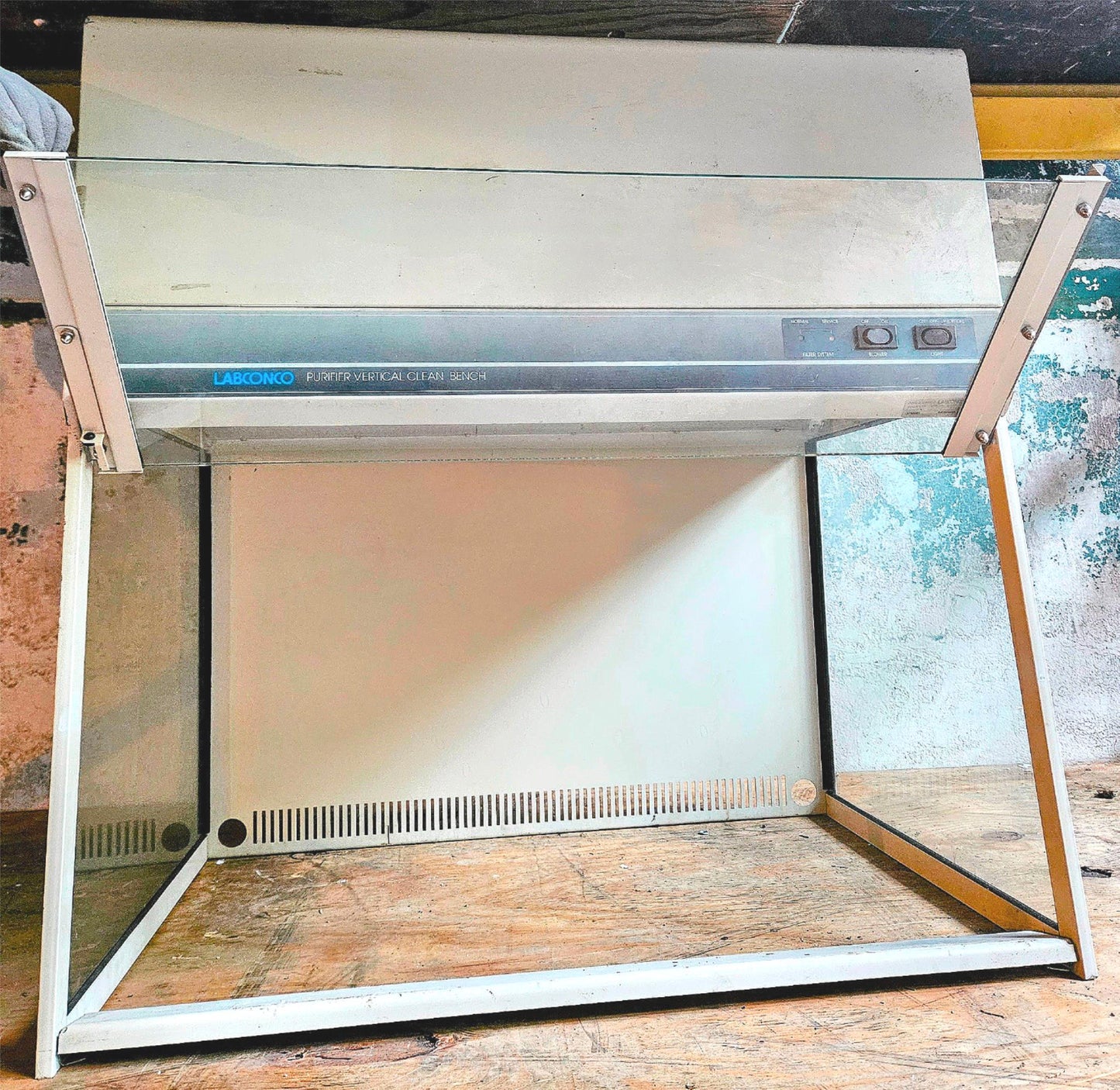 90DAYWARRANTY LABCONCO PCR WORKSTATION PURIFIER VERTICAL CLEAN BENCH HOOD 375001