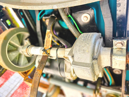 TENNANT T5 FAST WALKBEHIND BATTERY FLOOR SCRUBBER BUILT-IN CHARGER KEY FREESHIP