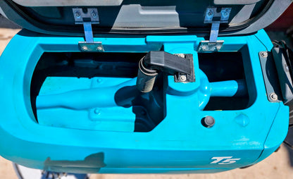 TENNANT T5 FAST WALKBEHIND BATTERY FLOOR SCRUBBER BUILT-IN CHARGER KEY FREESHIP