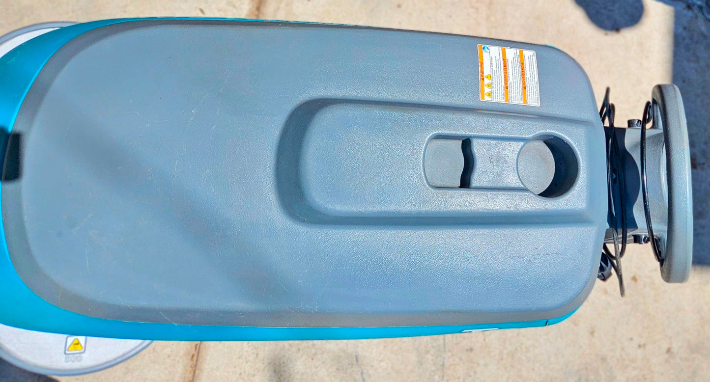 TENNANT T5 FAST WALKBEHIND BATTERY FLOOR SCRUBBER BUILT-IN CHARGER KEY FREESHIP