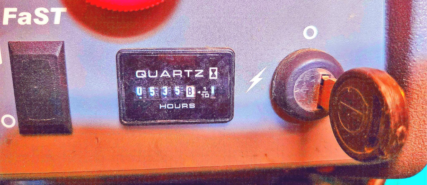 TENNANT T5 FAST WALKBEHIND BATTERY FLOOR SCRUBBER BUILT-IN CHARGER KEY FREESHIP