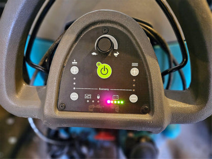 TENNANT T5 FAST WALKBEHIND BATTERY FLOOR SCRUBBER BUILT-IN CHARGER KEY FREESHIP