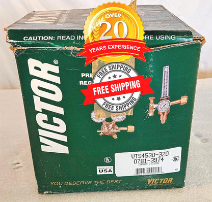 VICTOR® VTS 0781-3575-453D-320 CARBON MONOXIDE TWO STAGE PRESSURE REGULATOR