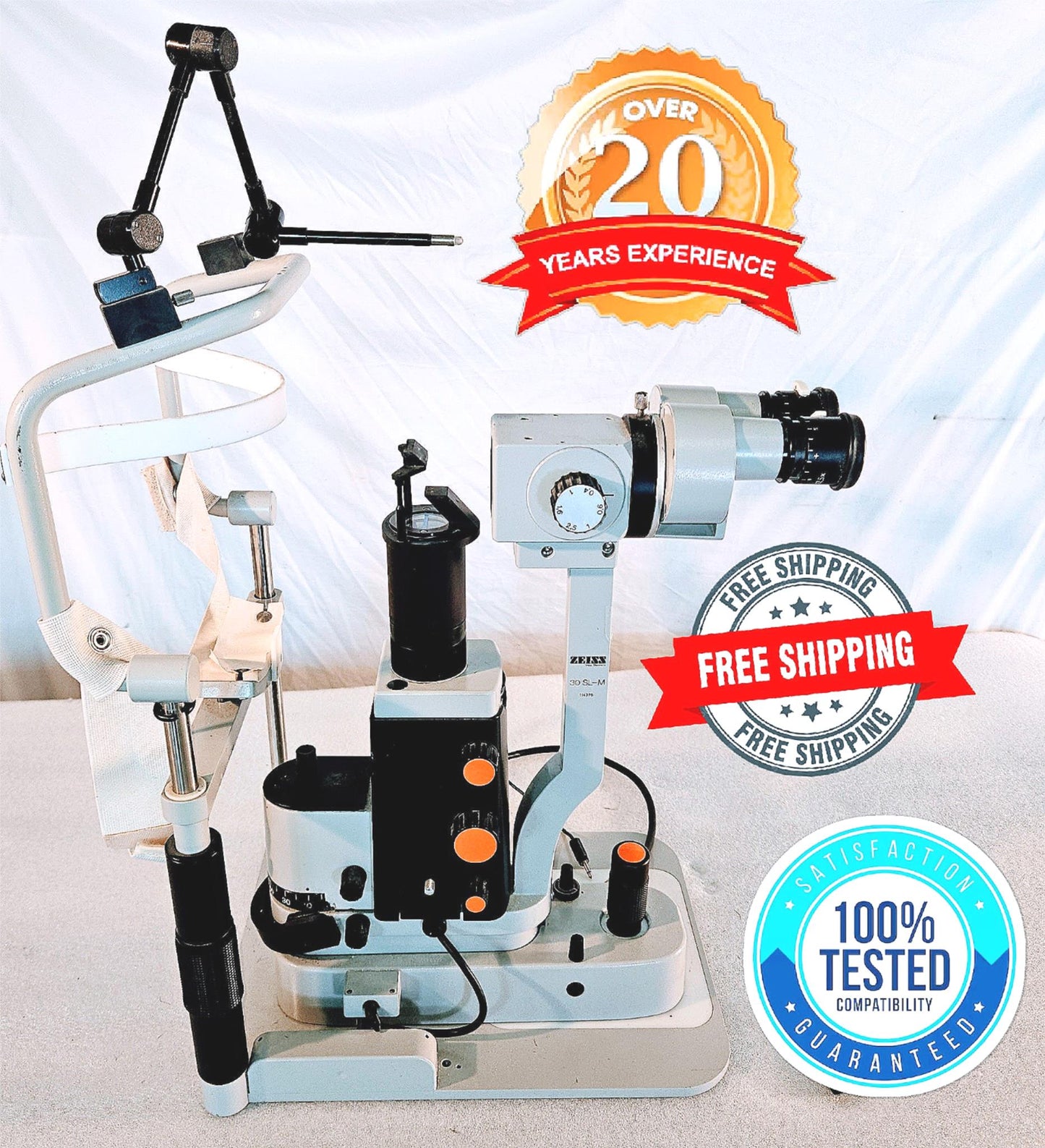 For Parts CARL ZEISS 30 SL-M OPHTHALMIC LASER SLIT LAMP FREE SHIPPING