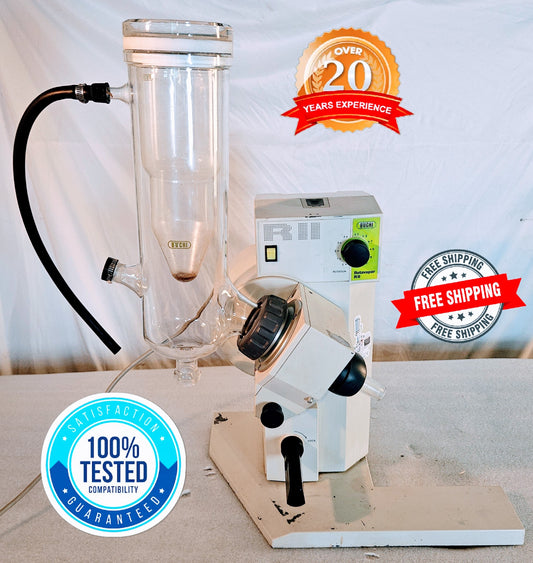 120DAYWARRANTY BUCHI RII EVAPORATOR COLD TRAP COIL GLASSWARE ATTACHMT WATCHVIDEO