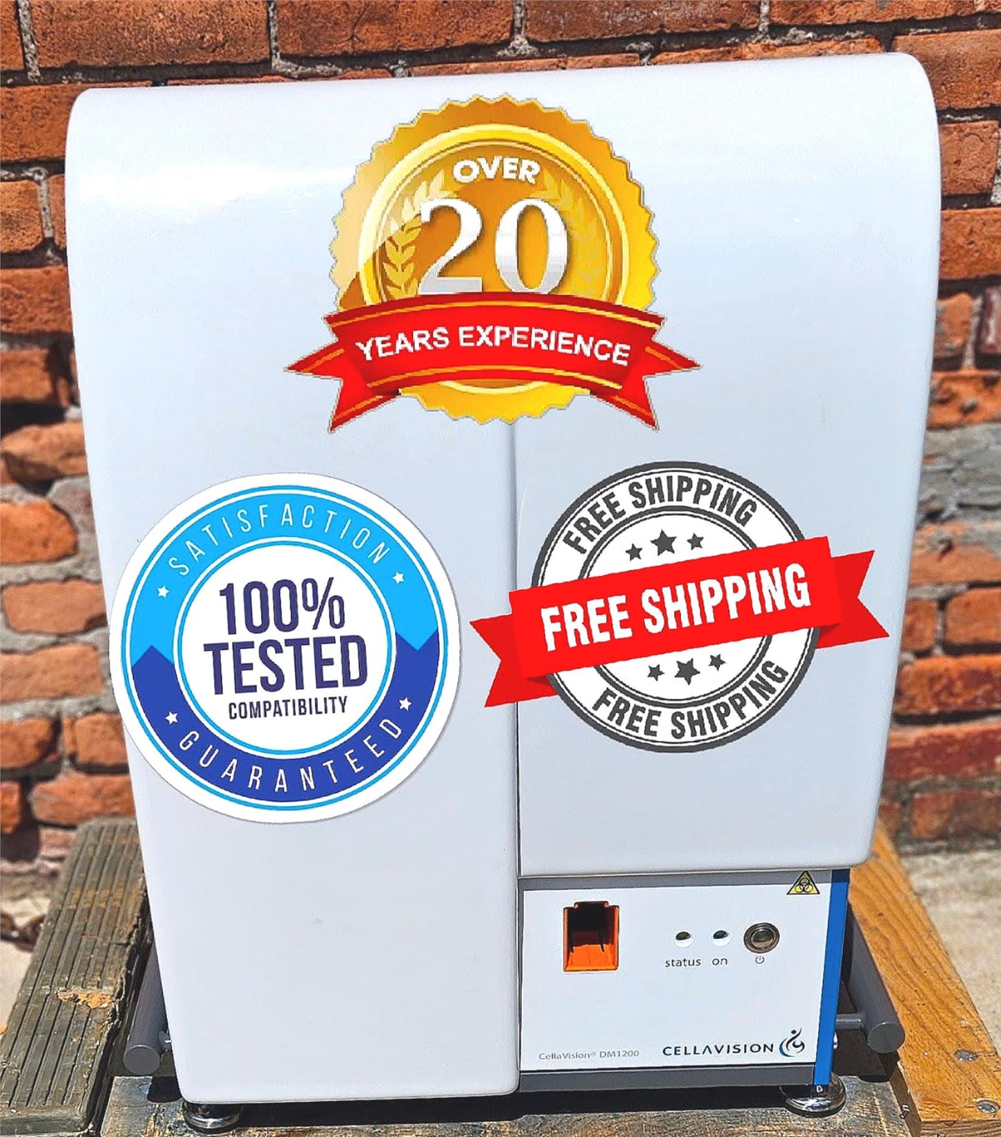 WARRANTY CELLAVISION DM1200 DIGITAL CELLMORPHOLOGY HEMATOLOGY XU10127 WATCHVIDEO