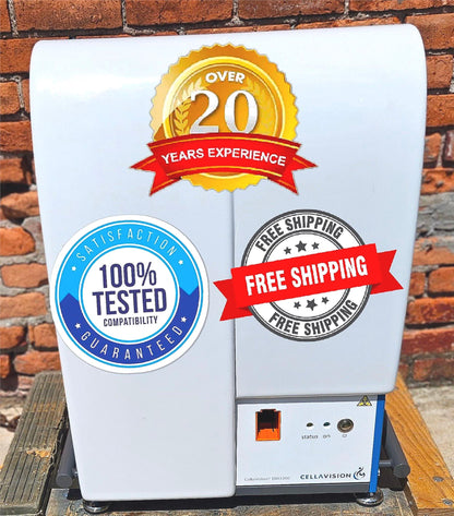 WARRANTY CELLAVISION DM1200 DIGITAL CELLMORPHOLOGY HEMATOLOGY XU10127 WATCHVIDEO