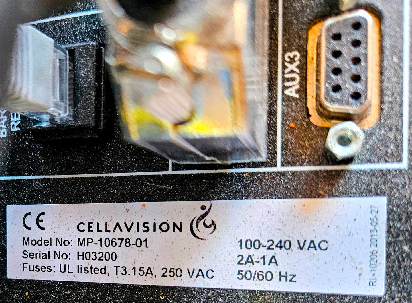 WARRANTY CELLAVISION DM1200 DIGITAL CELLMORPHOLOGY HEMATOLOGY XU10127 WATCHVIDEO