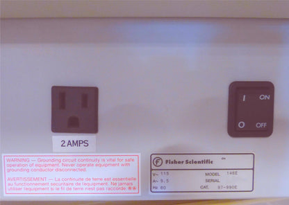 FISHER SCIEN 146E LAB ISOTEMP™ REFRIGERATED INCUBATOR 120-DAY-WARRANTY FREE SHIP