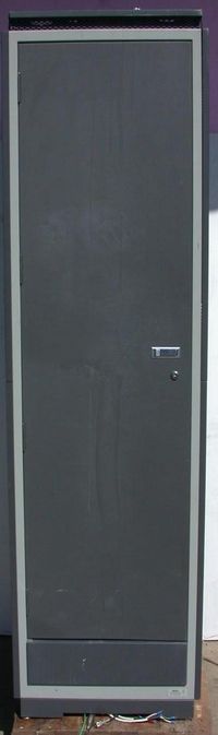 TALL HIGH MIDDLE ATLANTIC PROFESSIONAL BLACK RACK ENCLOSURE 76"h x 22.5"w x 26"d