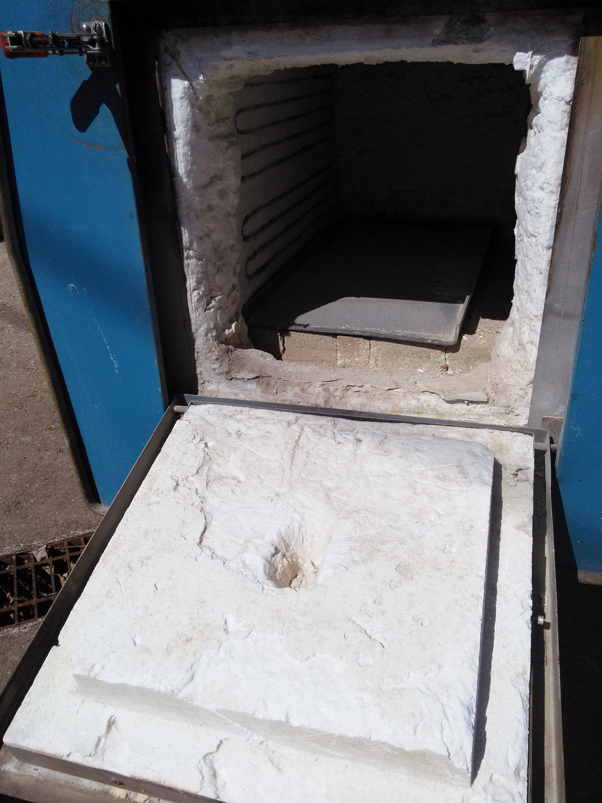 LINDBERG BLUE M Model TYPE 59554 1200C° BOX FURNACE therm® & 51668 CONSOLE