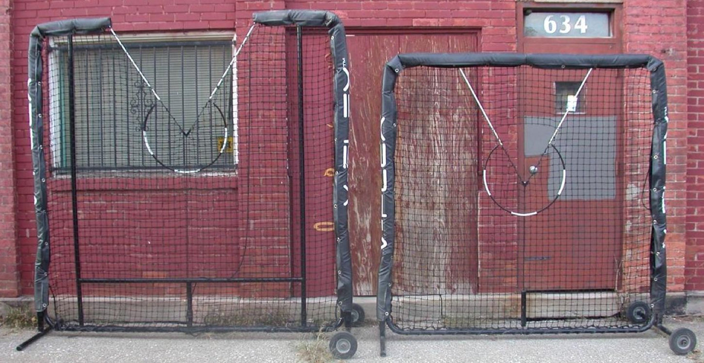 V-FLEX BASEBALL FRONT TOSS V-SCREEN POWER TOSS BATTING PRACTICE TRAINING SYSTEM