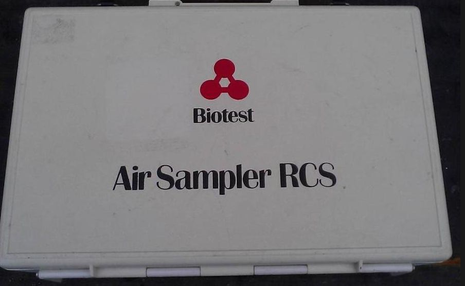 BIOTEST HYCON RCS HIGH FLOW MICROBIAL EMD MILLIPORE AIR SAMPLER AIRBORNE SAMPLER