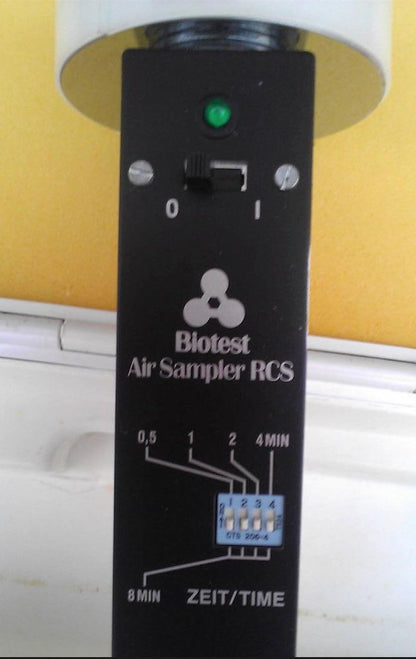 BIOTEST HYCON RCS HIGH FLOW MICROBIAL EMD MILLIPORE AIR SAMPLER AIRBORNE SAMPLER