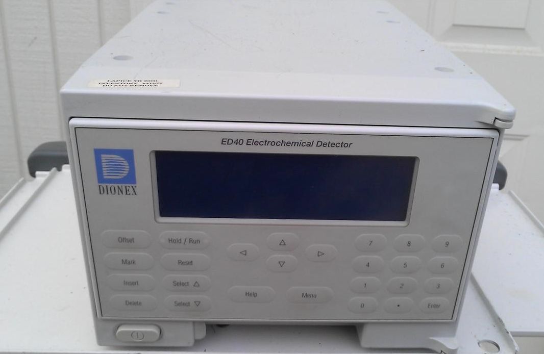 DIONEX ED40 ELECTROCHEMICAL DETECTOR MODEL ED401 (TA)
