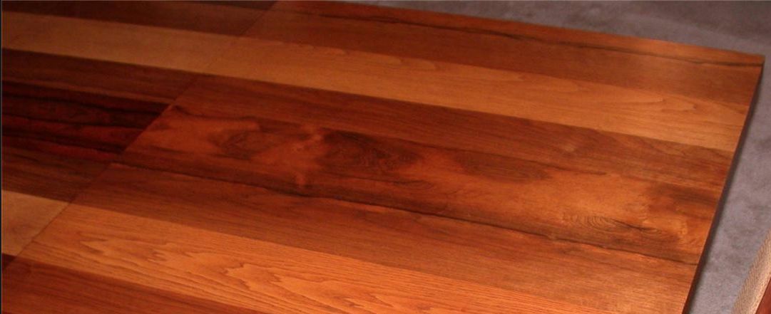 MILO BAUGHMAN ROSEWOOD OAK WALNUT TABLE RARE WONDERFUL DESIGN SOLID