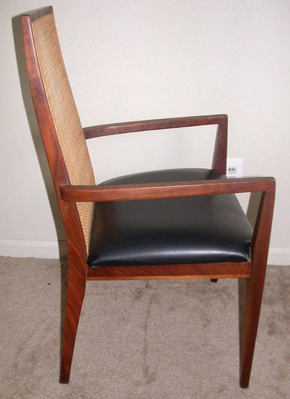 6 MILO BAUGHMAN DILLINGHAM RATTAM CHAIRS MODERN DESIGN