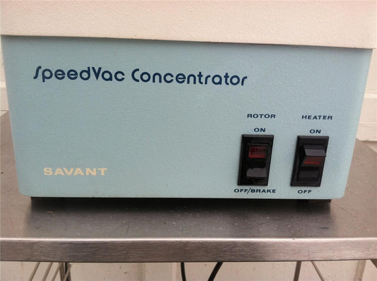 SPEED VAC CONCENTRATOR SAVANT SVC 100H Centrifugal Evaporator w/ RH40-12 Rotor