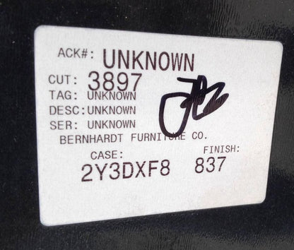 BERNHARDT DESIGN FOLD UP Folding Task TABLE w CASTERS 79wx36dx29h Milo Baughman