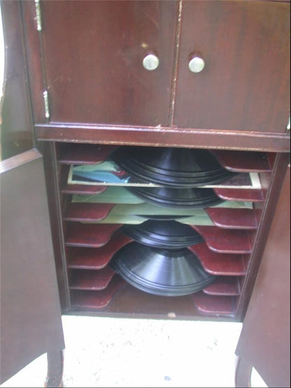 1916 Victrola Victor Phonograph Mahogany Talking Machine VV-X 180879J record pla