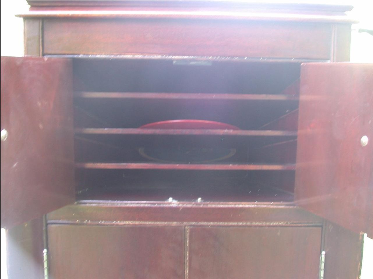 1916 Victrola Victor Phonograph Mahogany Talking Machine VV-X 180879J record pla