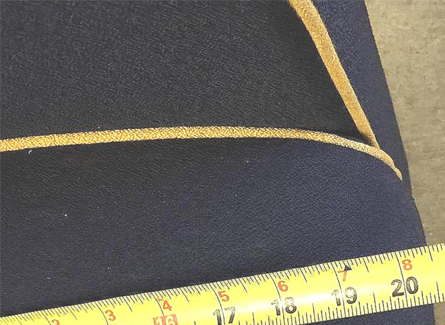 VINTAGE JACK CARTWRIGHT MODULAR 3 SECTIONAL FABRIC SOFA BLUE & MAROON FREE SHIP