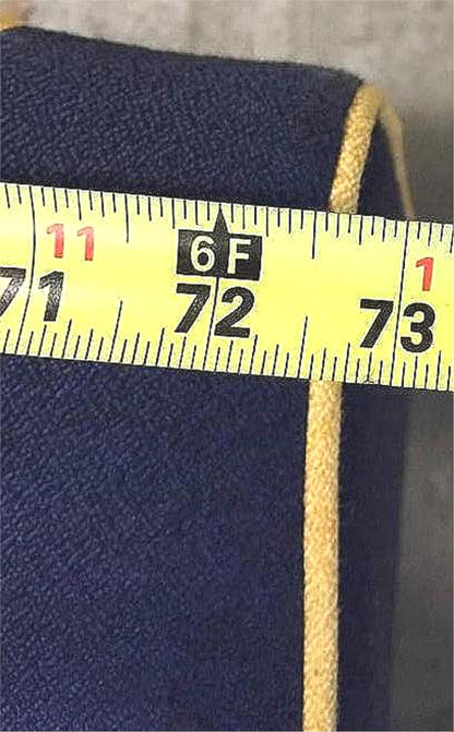 VINTAGE JACK CARTWRIGHT MODULAR 3 SECTIONAL FABRIC SOFA BLUE & MAROON FREE SHIP