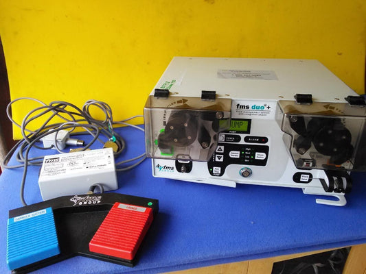 FMS DUO+ FLUID MANAGEMENT SYSTEM INTEGRATED SHAVER PEDAL 4580 LIVANTEC INTERFACE