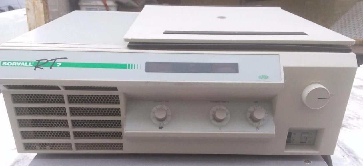 SORVALL RT 7 BENCHTOP CENTRIFUGE w/ ST-H750 Rotor WORKING GUARANTEED PERFECT TA