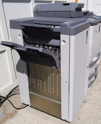 KONICA BIZHUB 750 Black & White DF-604 STAPLING FINISHER PRINT CONTROLLER COPIER