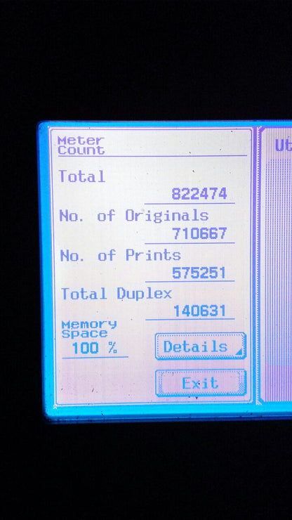 KONICA BIZHUB 750 Black & White DF-604 STAPLING FINISHER PRINT CONTROLLER COPIER