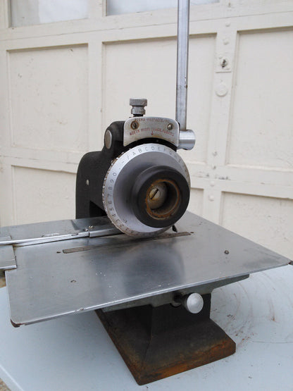 PERMA PRODUCTS MODEL 4 STAMPING METAL STAMPING ID PET TAG DOG ENGRAVING MACHINE