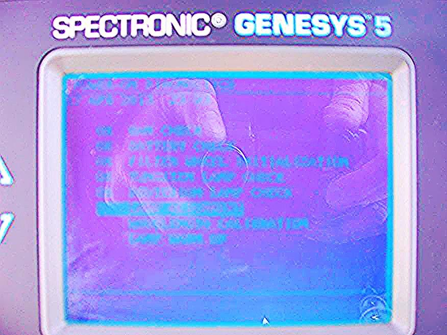MILTON ROY SPECTRONIC INSTRUMENTS GENESYS 5 & 128K MEMORY SOFTCARD CARD