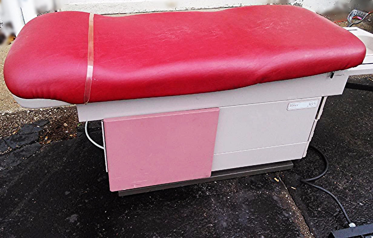 MIDMARK RITTER 305 HILO POWER PATIENT EXAM TABLE GYNECOLOGY MEDICAL WELCH ALLYN