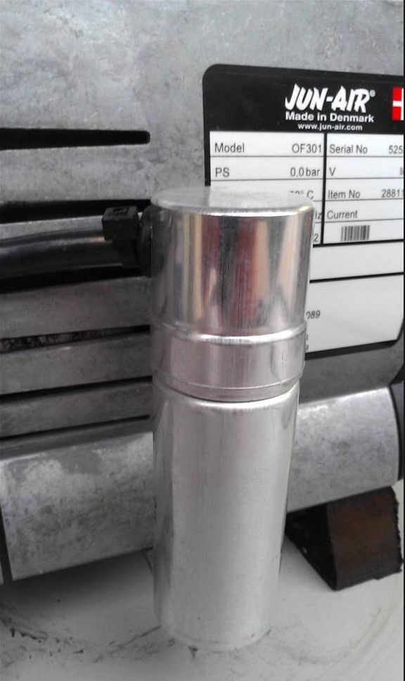 JUN-AIR OF301 AIR DENTAL LAB COMPRESSOR MANUAL DENMARK Made MAC VALVE 113P-121JJ