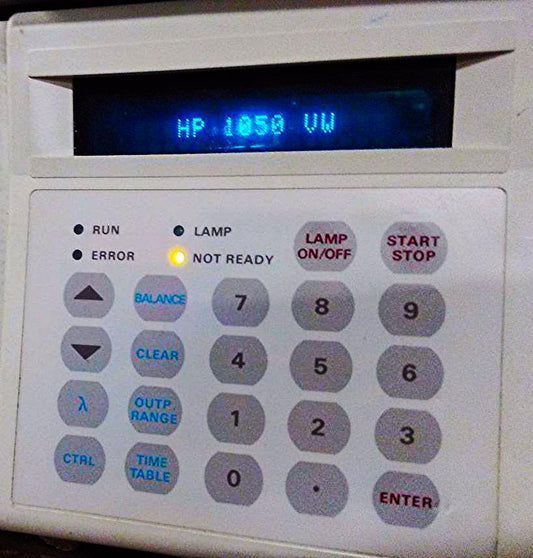 AGILENT HEWLETT PACKARD 1050 MODEL 79853C series HPLC UV/VIS DETECTOR