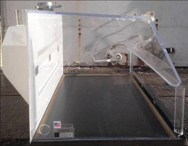 FLOW SCIENCES VBSE FS2020 VENTILLATION PROCESS STATION 4' VENT FUME HOOD