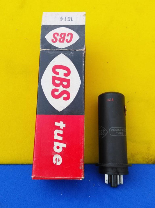 1 CBS TUBE RCA 1614 INSIDE ORIGINAL BOXES BOX NEW OLD STOCK BOX
