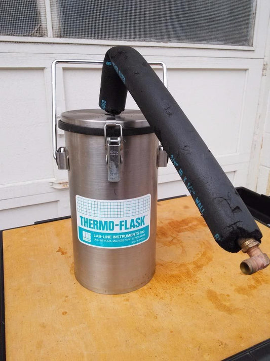 THERMO FLASK LAB-LINE INSTRUMENTS THERMAL STAINLESS STEEL
