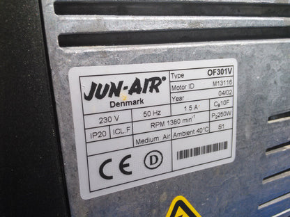 JUN-AIR OF301 AIR DENTAL LAB COMPRESSOR MANUAL DENMARK Made 220 Volts
