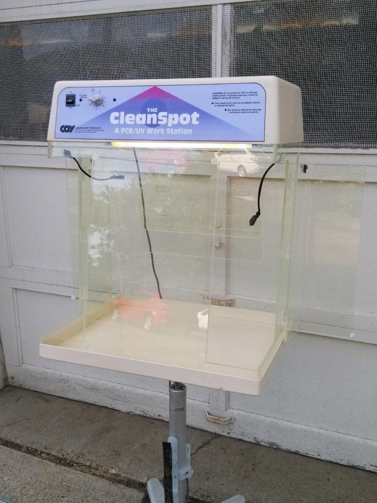 COY Clean Spot PCR Workstation | UV PCR Workstation | PCR Hood ULTRAVIOLET