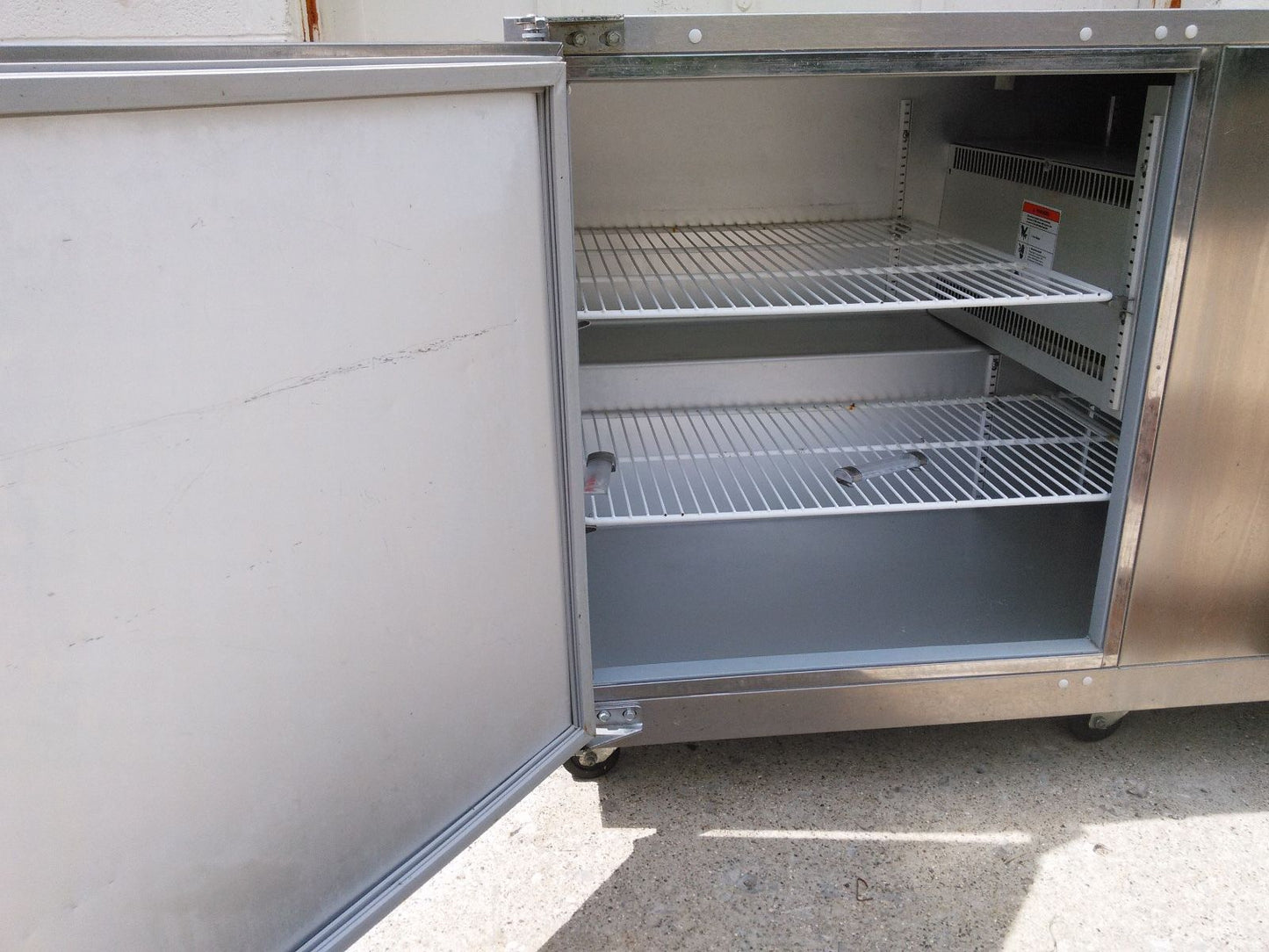 TRAULSEN ULT 60-LR Compact 2 Door Undercounter Freezer Left & Right Doors Wheels