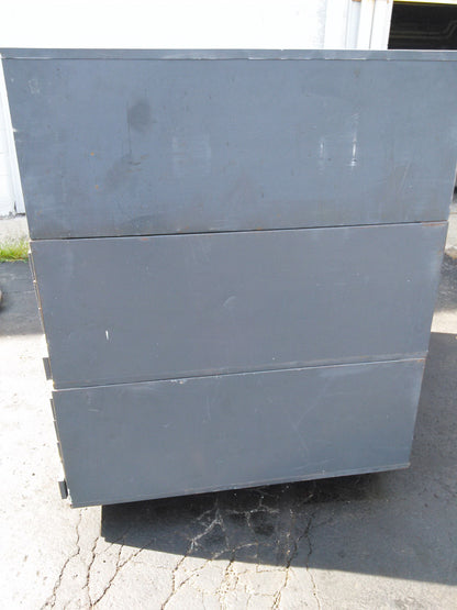 15 DRAWER METAL MAP FILE BLUEPRINT ART SUPPLY CABINET BEAUTY BASE 53 x 41 x 55