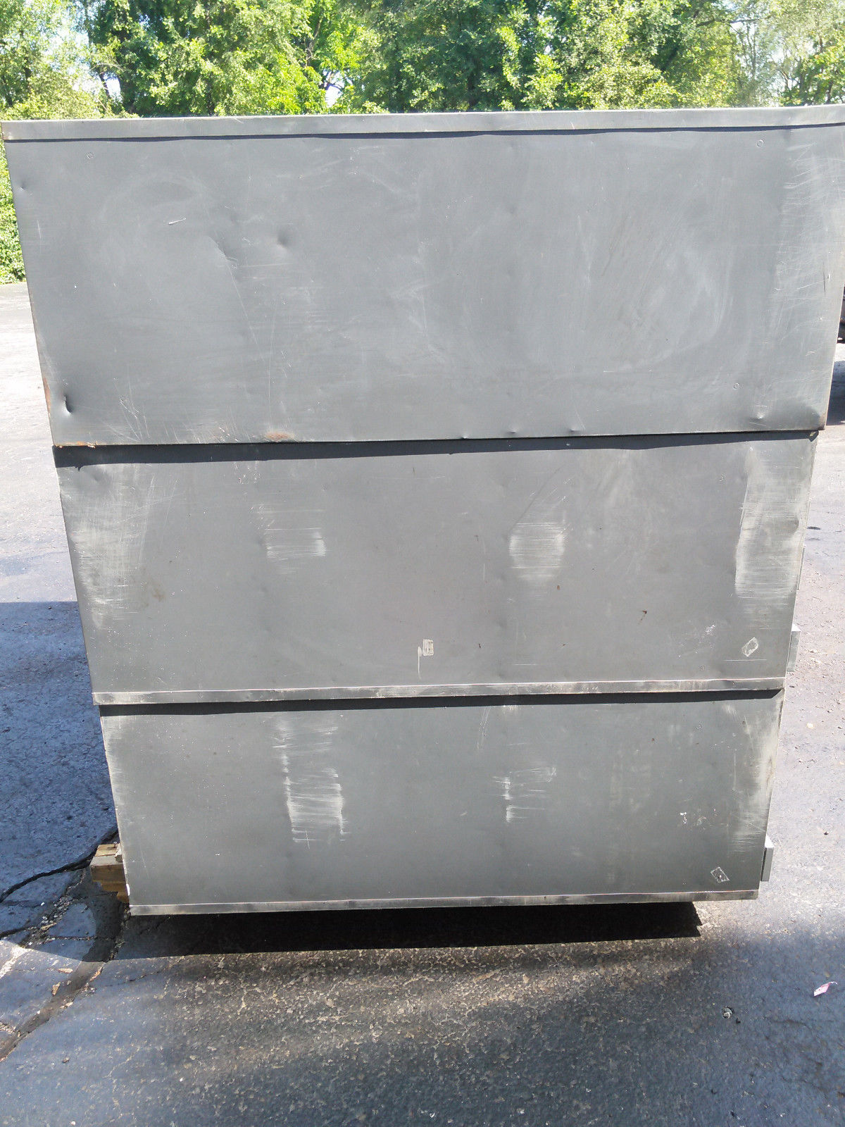 15 DRAWER METAL MAP FILE BLUEPRINT ART SUPPLY CABINET BEAUTY BASE 53 x 41 x 55
