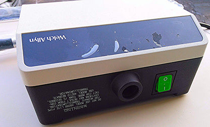 WELCH ALLYN 48830 EXAM LITE BOX TUBE 48200 LIGHT PIPE HALLOGE FIBER OPTIC SOURCE